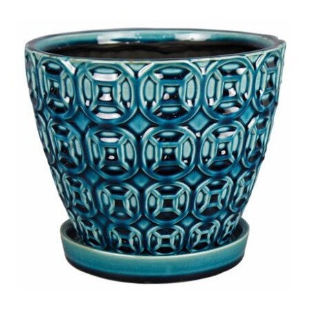 Att Southern 6" Blu Mayer Planter CRM-031000